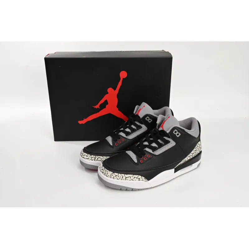 Air Jordan 3 Retro Black Cement (2018)  854262-001 