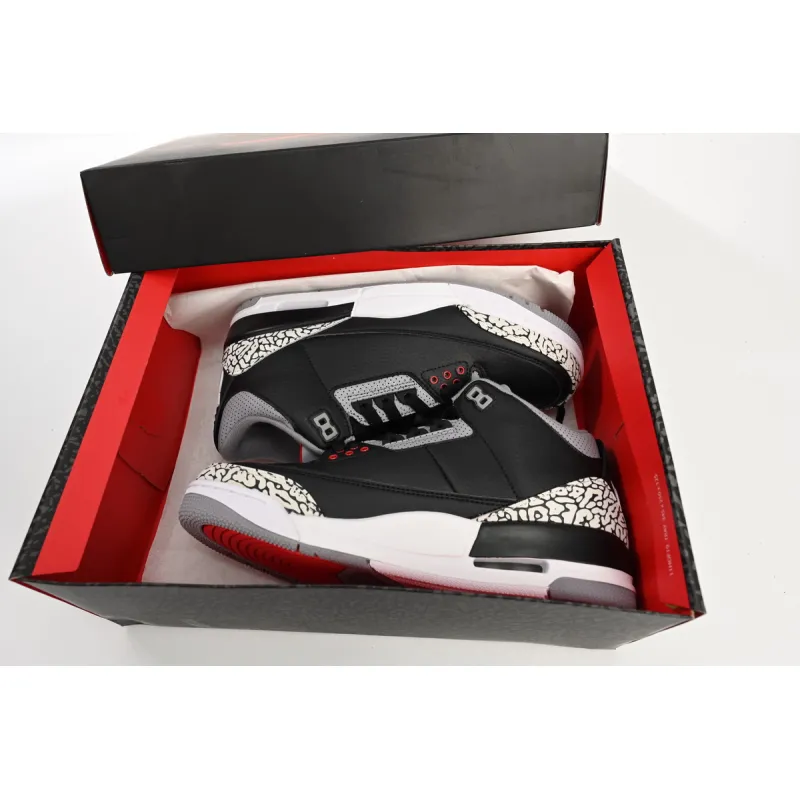Air Jordan 3 Retro Black Cement (2018)  854262-001 