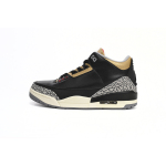 Air Jordan 3 Retro Black Cement Gold (Women's) CK9246-067 
