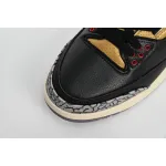 Air Jordan 3 Retro Black Cement Gold (Women's) CK9246-067 