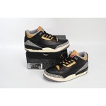 Air Jordan 3 Retro Black Cement Gold (Women's) CK9246-067 