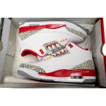 Air Jordan 3 Retro Cardinal Red  CT8532-126