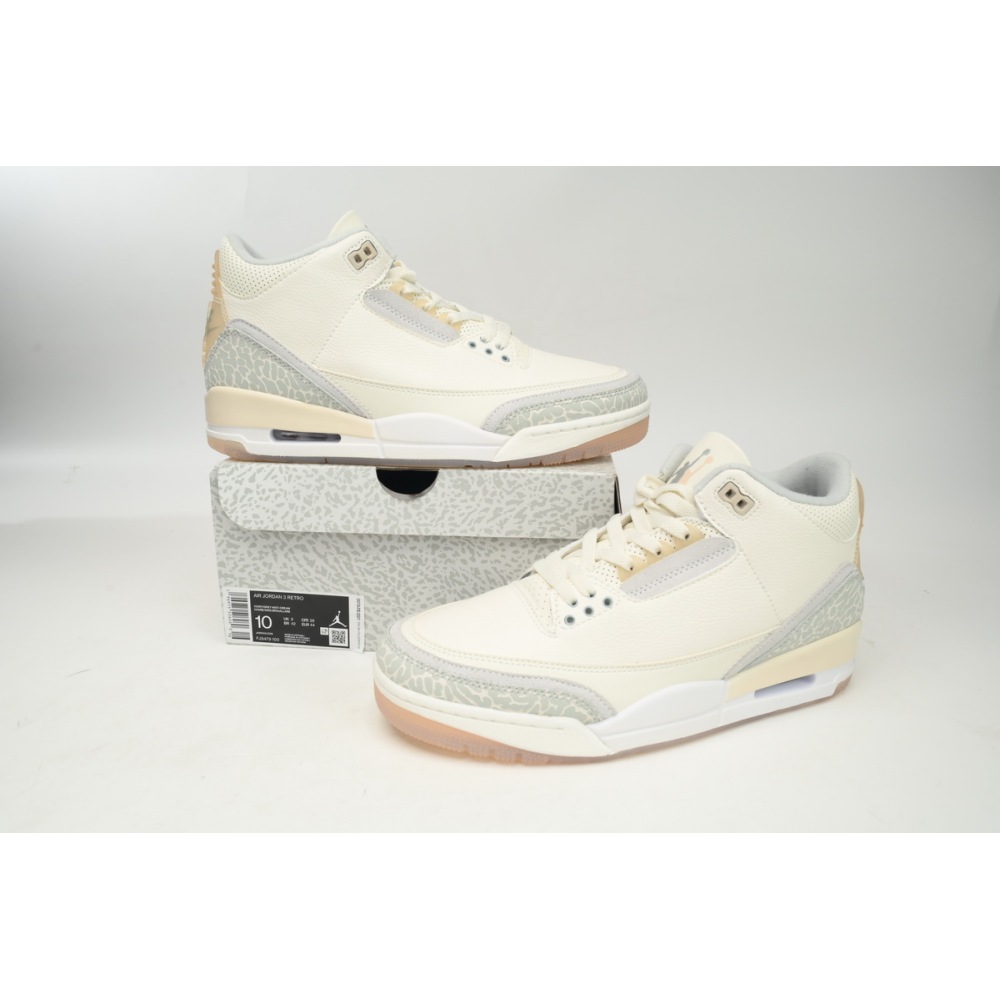 Air Jordan 3 Retro Craft Ivory  FJ9479-100