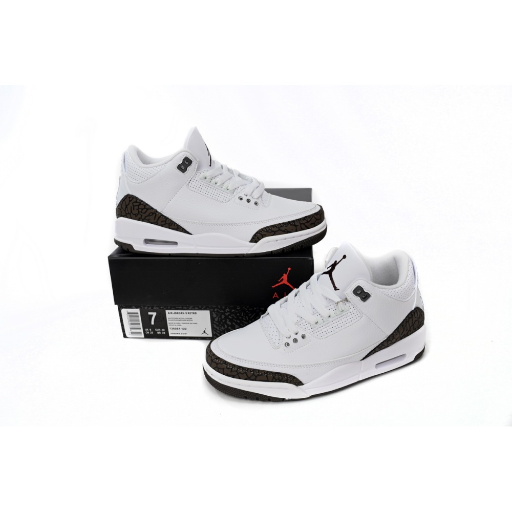 Air Jordan 3 Retro Mocha (2018) 136064-122