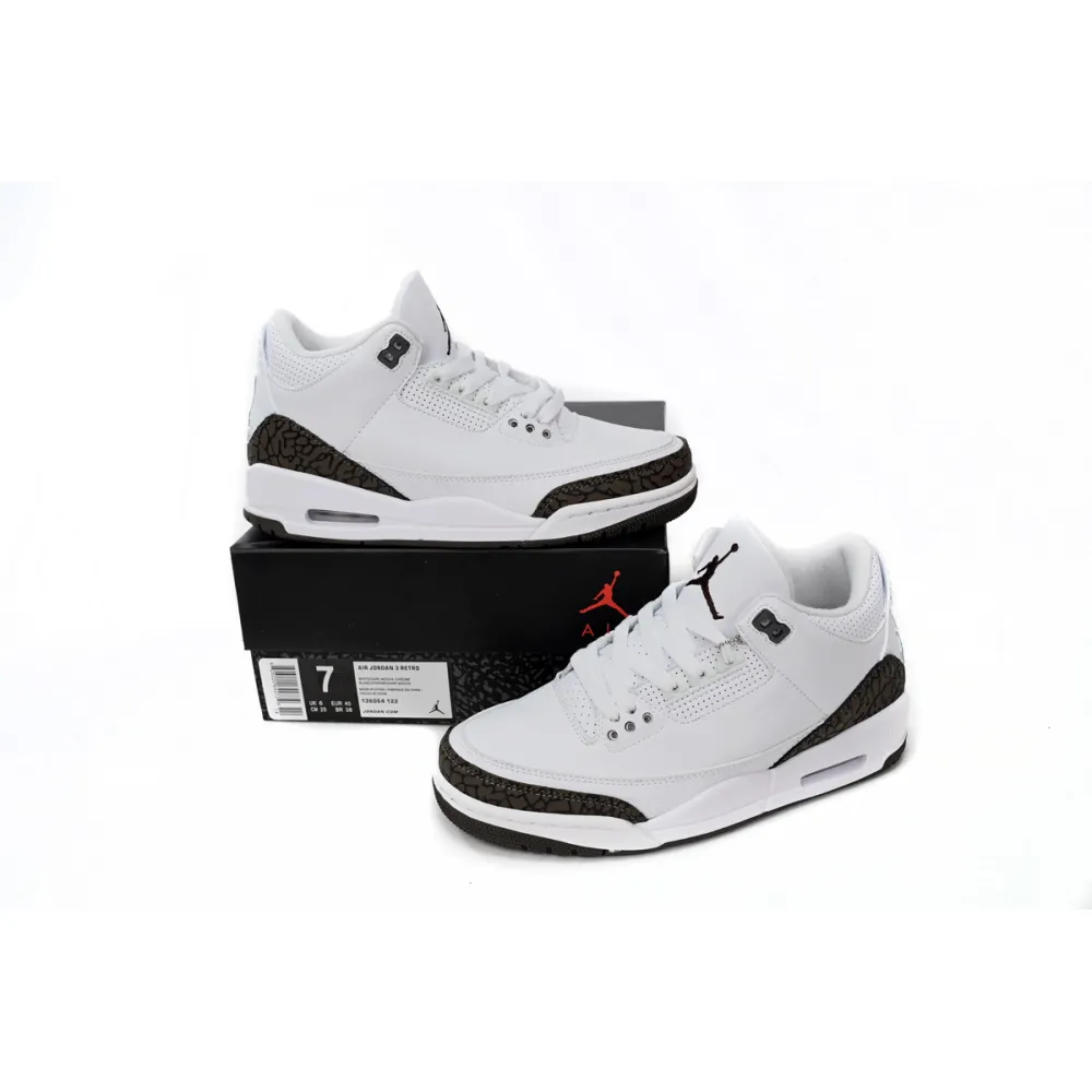 Air Jordan 3 Retro Mocha (2018) 136064-122