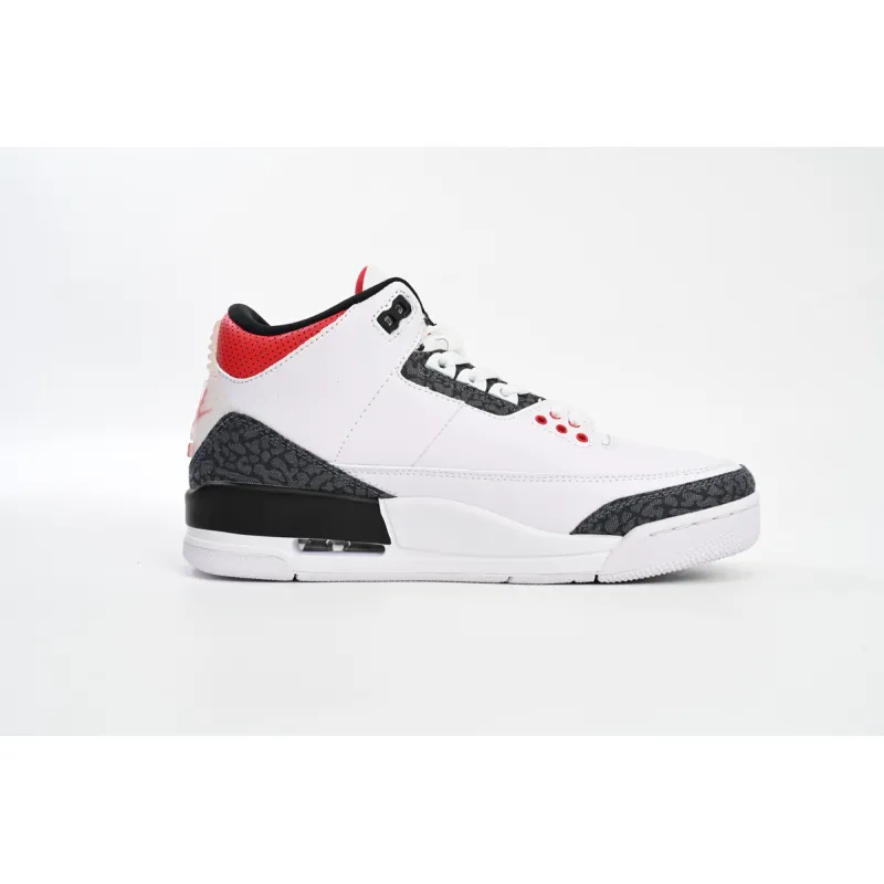 Air Jordan 3 Retro SE Fire Red Denim (2020)  CZ6431-100 