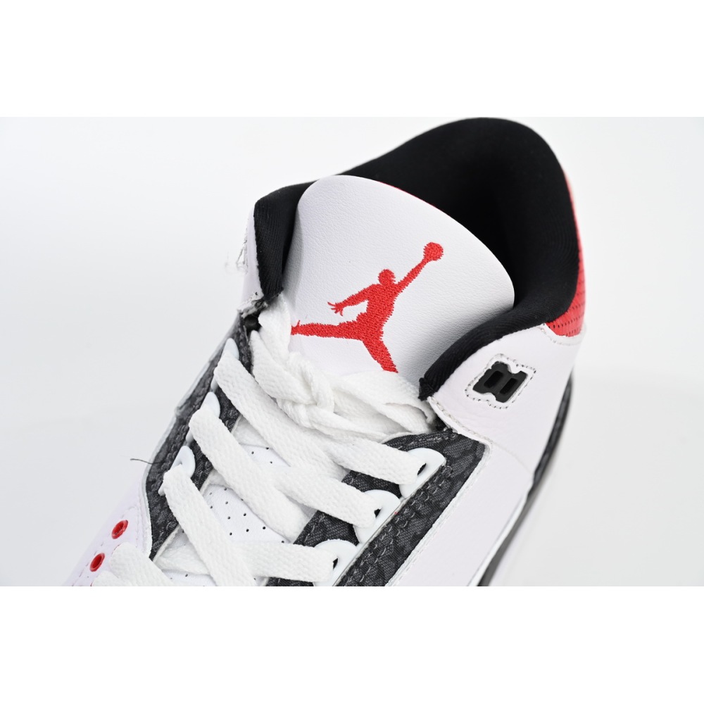 Air Jordan 3 Retro SE Fire Red Denim (2020)  CZ6431-100 
