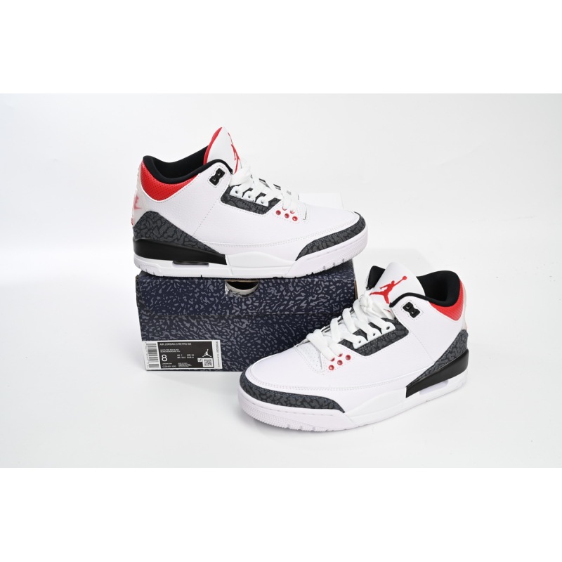 Air Jordan 3 Retro SE Fire Red Denim (2020)  CZ6431-100 