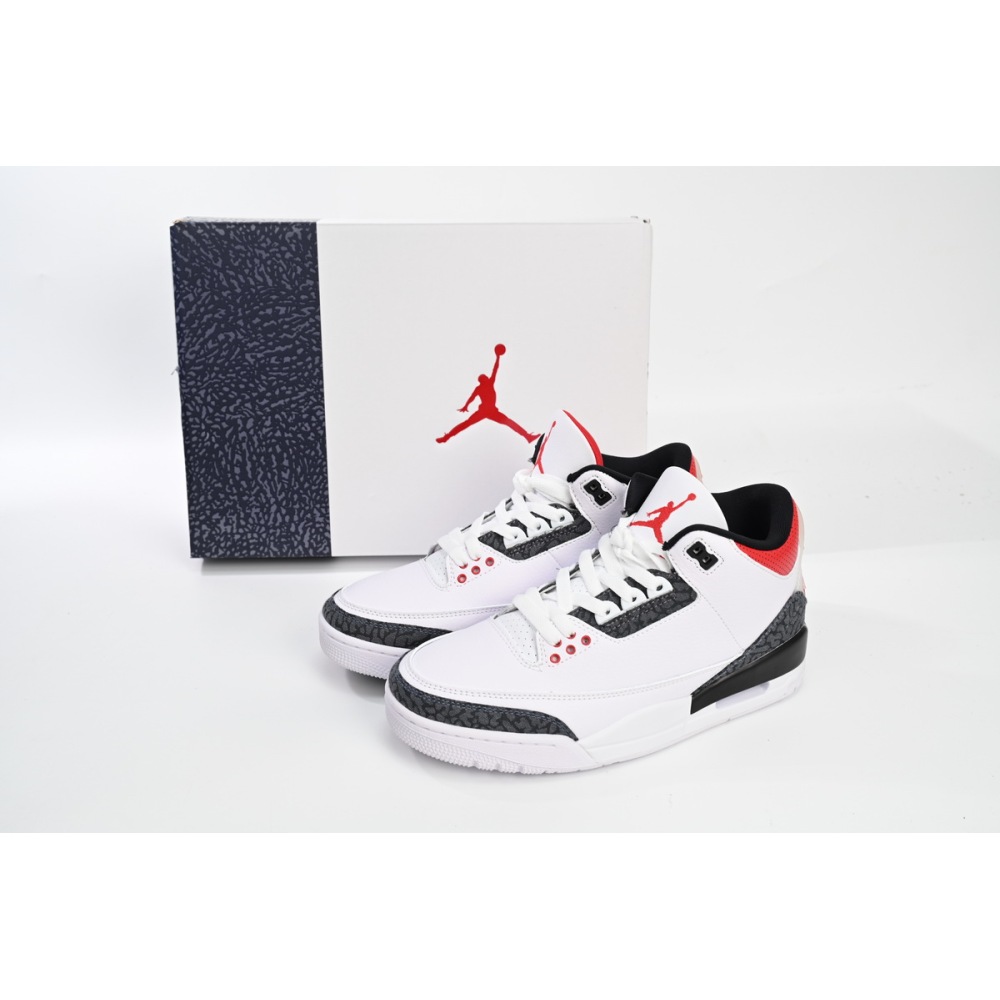 Air Jordan 3 Retro SE Fire Red Denim (2020)  CZ6431-100 
