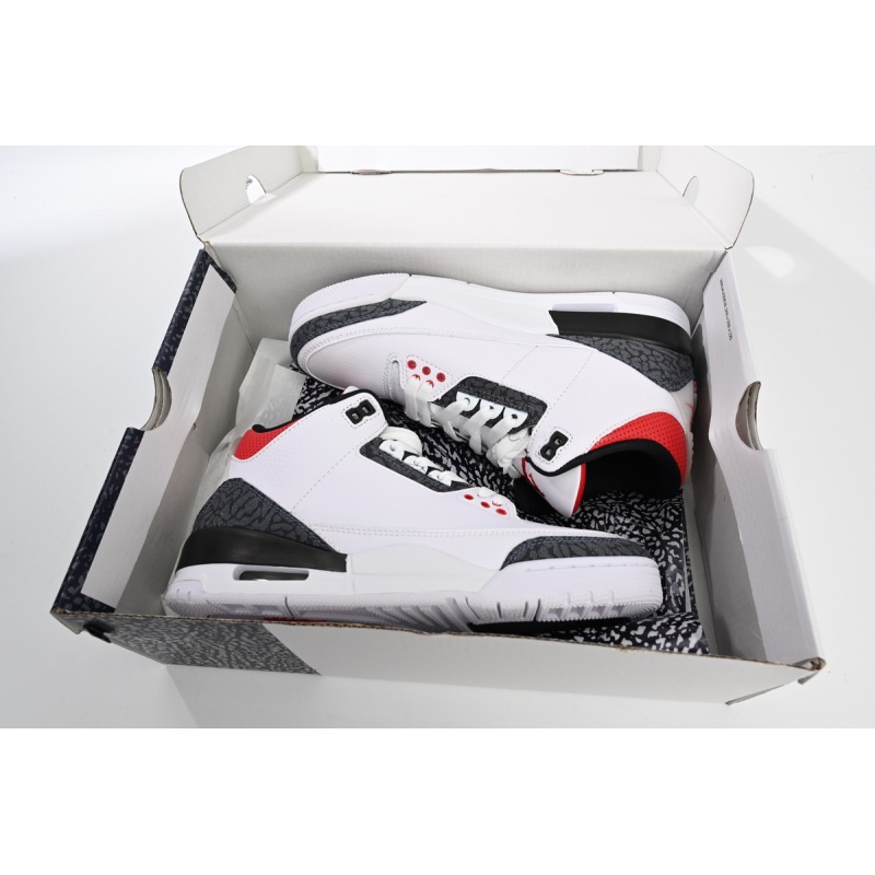 Air Jordan 3 Retro SE Fire Red Denim (2020)  CZ6431-100 