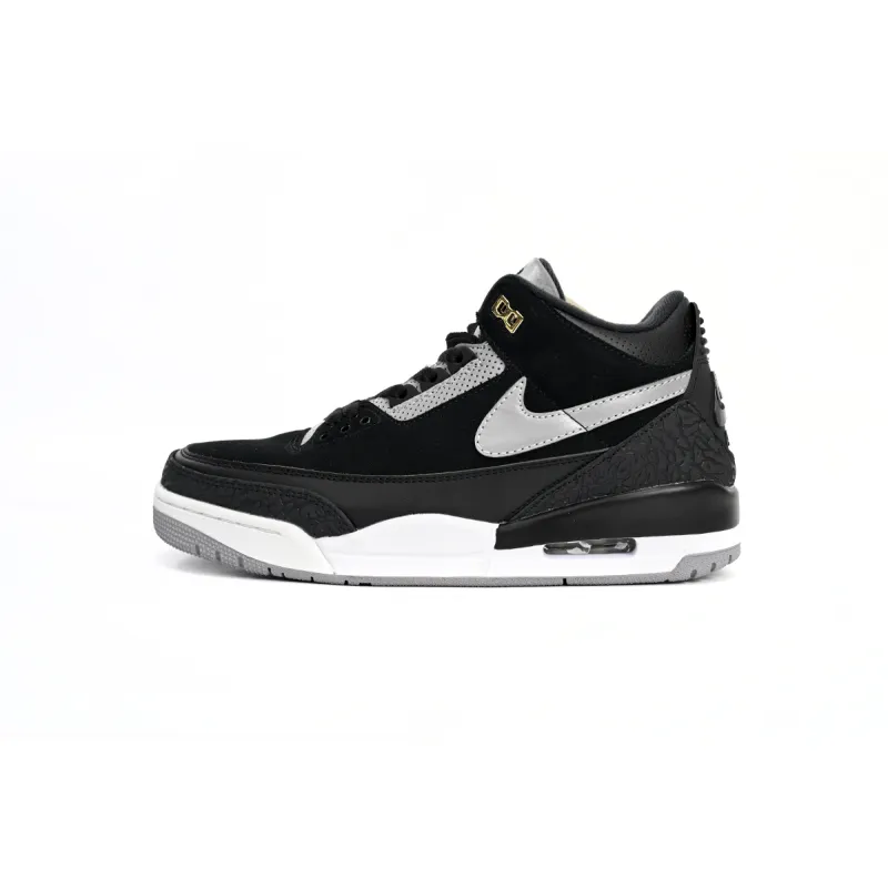 Air Jordan 3 Retro Tinker Black Cement Gold  CK4348-007 