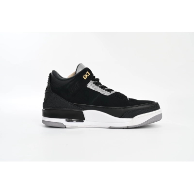 Air Jordan 3 Retro Tinker Black Cement Gold  CK4348-007  02