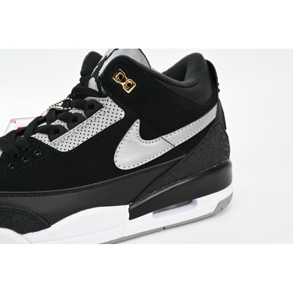 Air Jordan 3 Retro Tinker Black Cement Gold  CK4348-007 