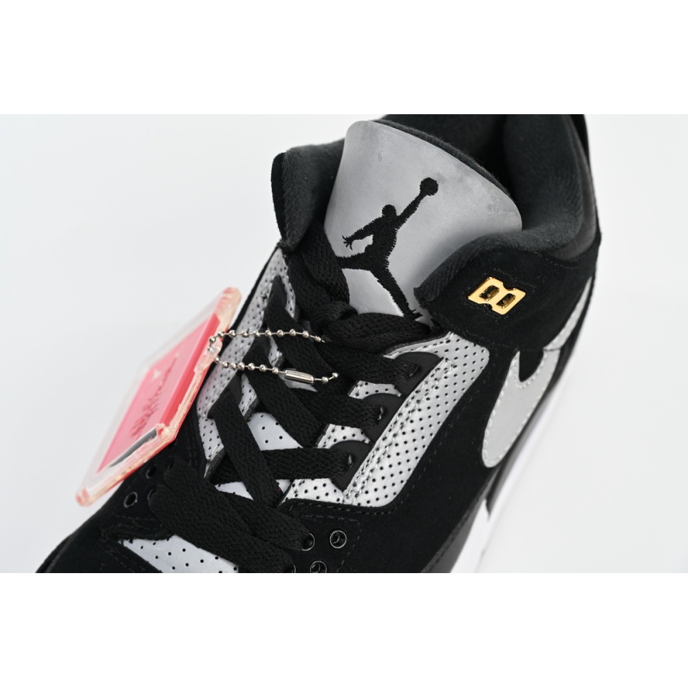 Air Jordan 3 Retro Tinker Black Cement Gold  CK4348-007 