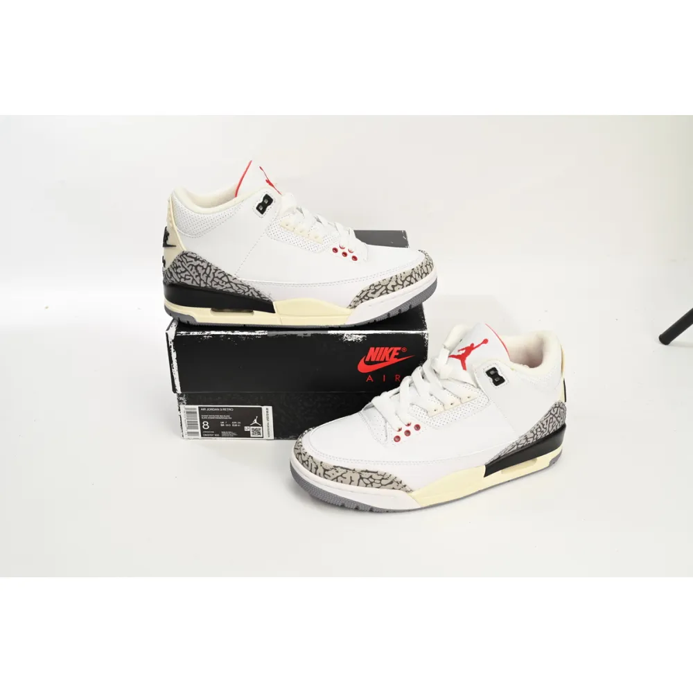 Air Jordan 3 Retro White Cement Reimagined DN3707-100 