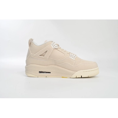 Air Jordan 4 Retro Blank Canvas (Women's)  DQ4909-100 02