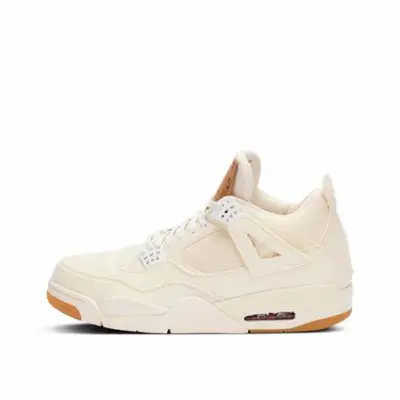 Air Jordan 4 Retro Levi's White (Levi's Tag)  AO2571-100  01
