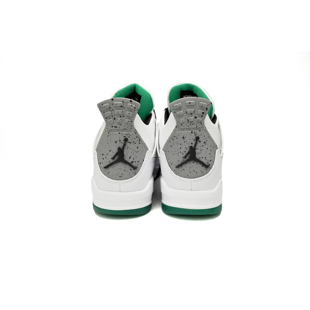 Air Jordan 4 Retro Lucid Green Rasta (Women's) AQ9129-100