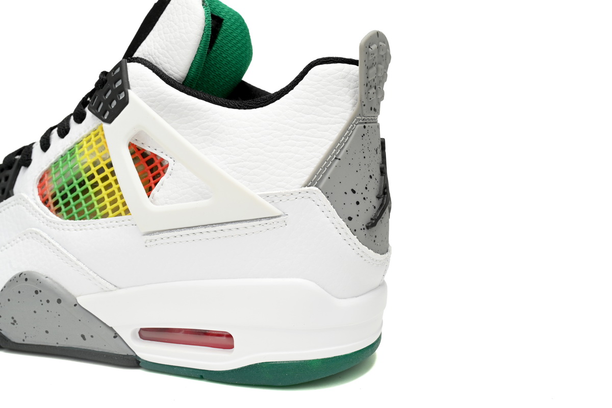 Air Jordan 4 Retro Lucid Green Rasta (Women