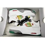 Air Jordan 4 Retro Lucid Green Rasta (Women's) AQ9129-100
