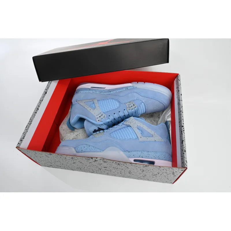 Air Jordan 4 Retro UNC University Blue  MNJDLS-247 
