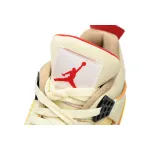 Air Jordan 4 x J Balvin White Blue Red  FN0344-901