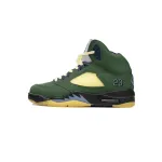 Air Jordan 5 "Navy Green”  FZ5758-003