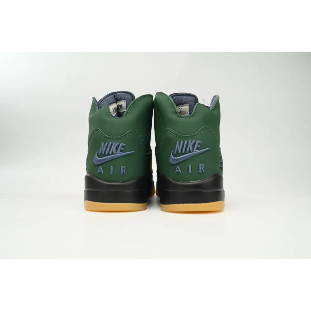 Air Jordan 5 "Navy Green”  FZ5758-003