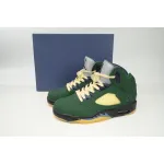 Air Jordan 5 "Navy Green”  FZ5758-003