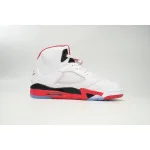 Air Jordan 5 Retro Fire Red Black Tongue (2013) 136027-120 