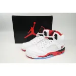 Air Jordan 5 Retro Fire Red Black Tongue (2013) 136027-120 