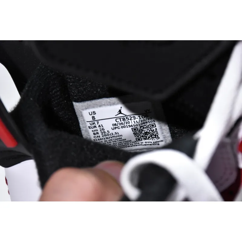 Air Jordan 6 Retro Carmine (2021)  CT8529-106