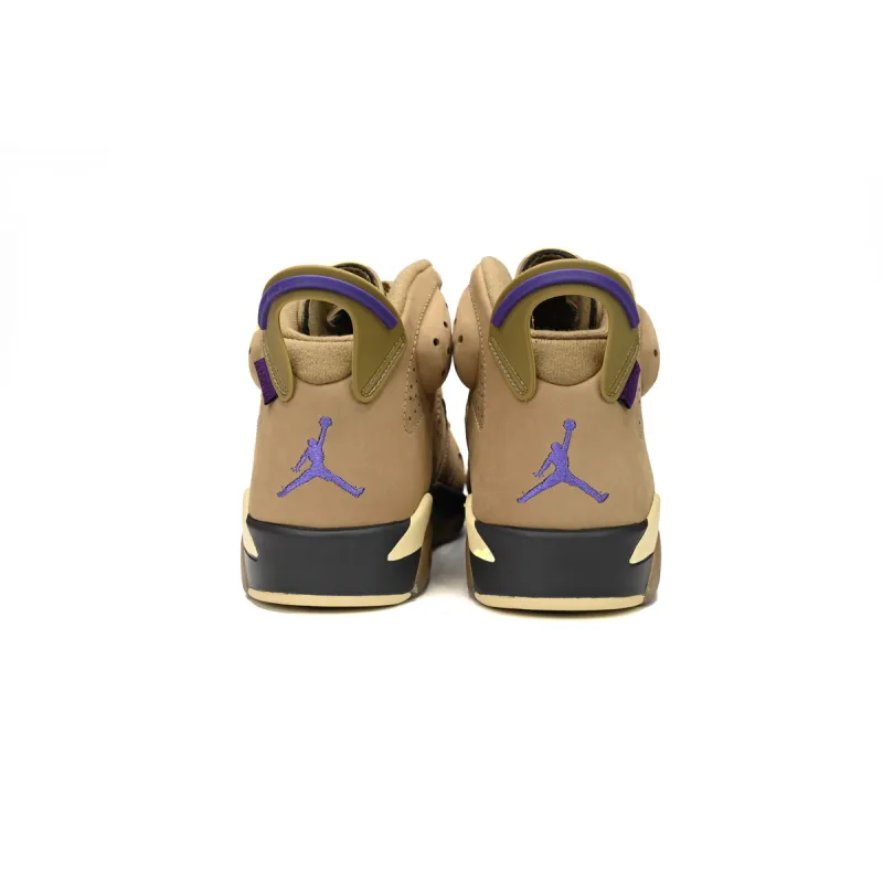 Air Jordan 6 Retro Gore-Tex Brown Kelp (Women's)  FD1643-300
