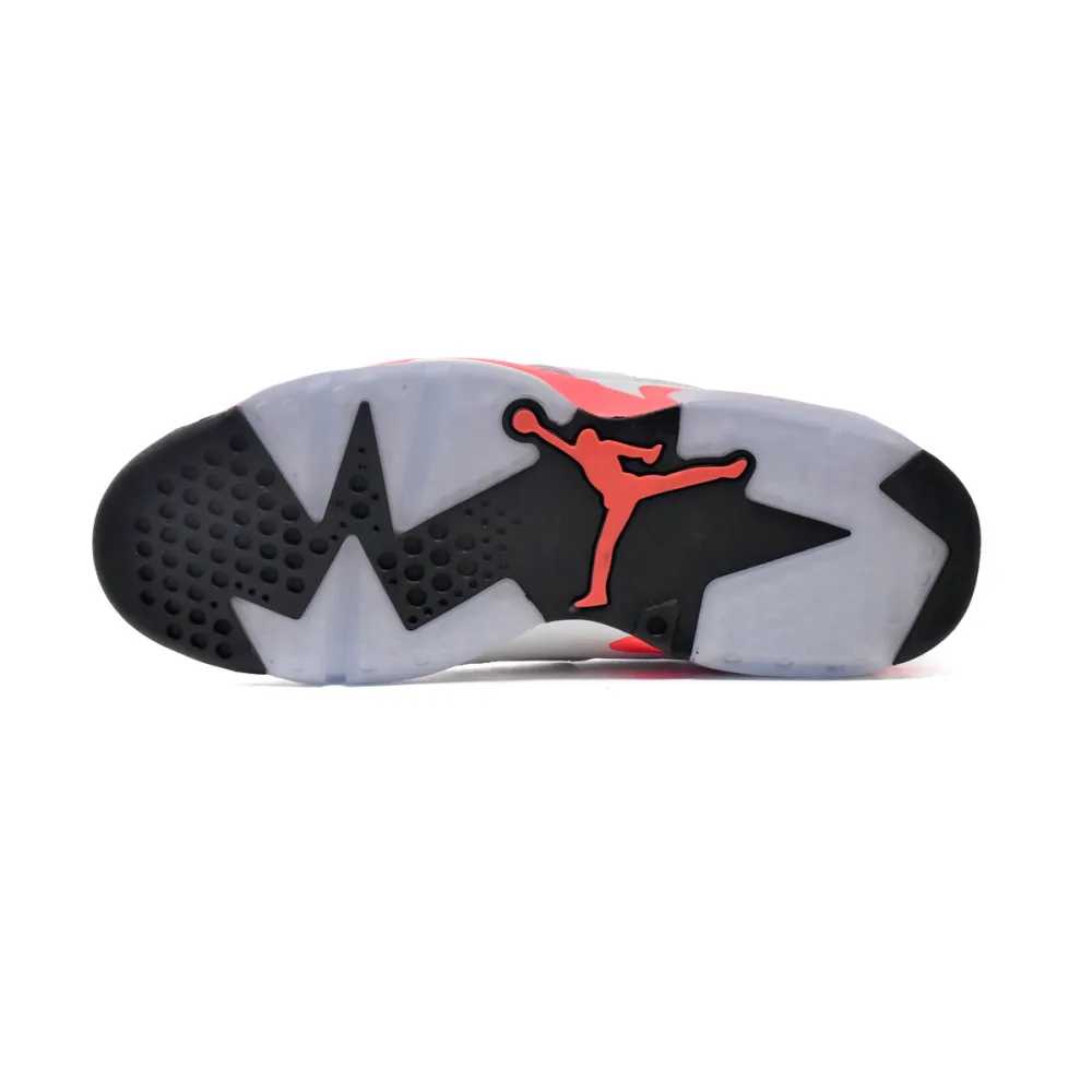 Air Jordan 6 Retro Infrared White (2014) 384664-123