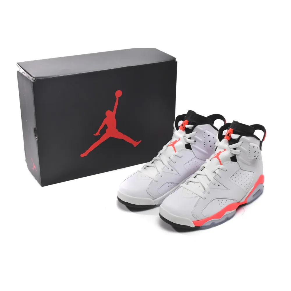 Air Jordan 6 Retro Infrared White (2014) 384664-123