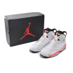 Air Jordan 6 Retro Infrared White (2014) 384664-123