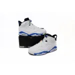 Air Jordan 6 Retro Sport Blue (2014) 384664-107