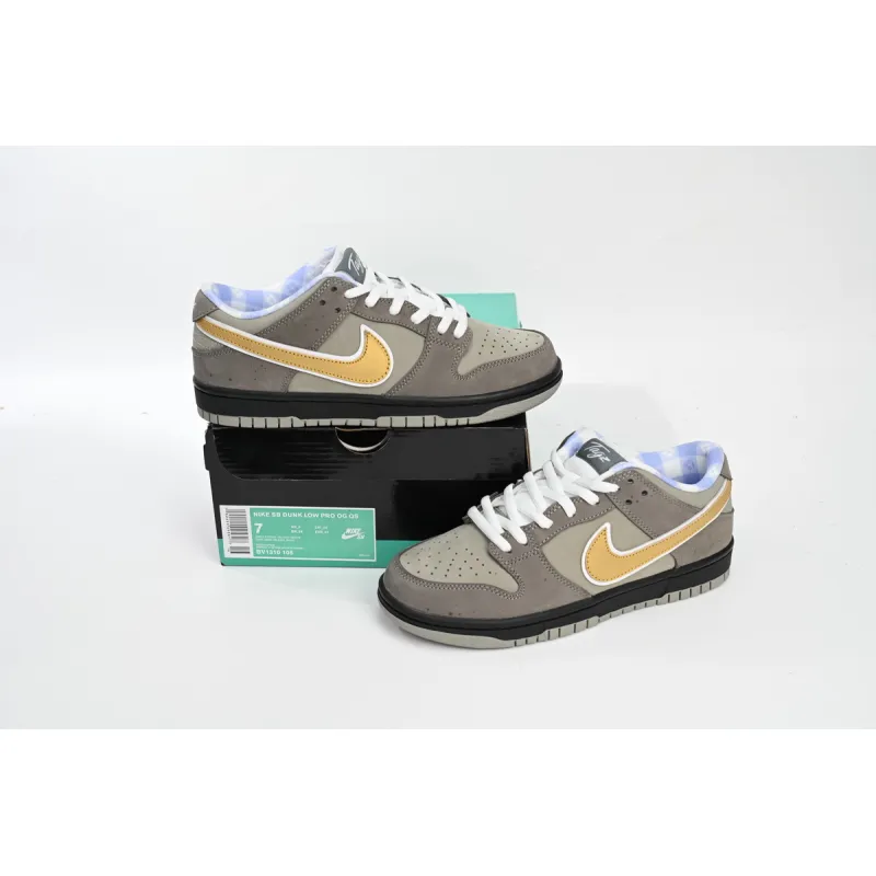  Concepts x Nike SB Dunk Low Grey Lobster  BV1310-105