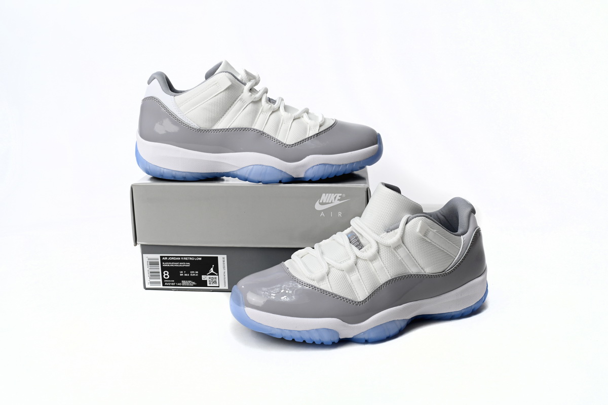 Air Jordan 11 Retro Low Cement Grey AV2187-140