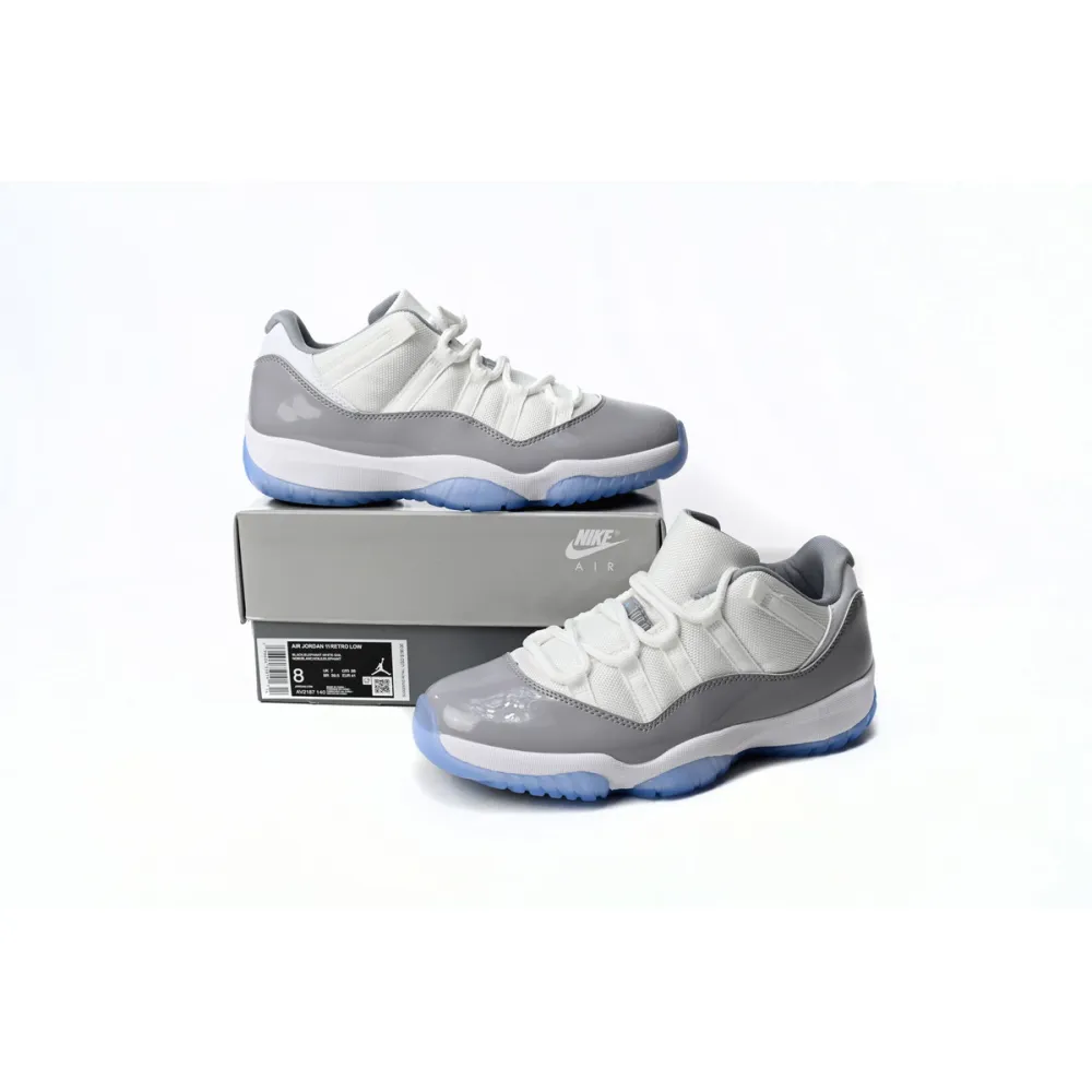 Air Jordan 11 Retro Low Cement Grey  AV2187-140