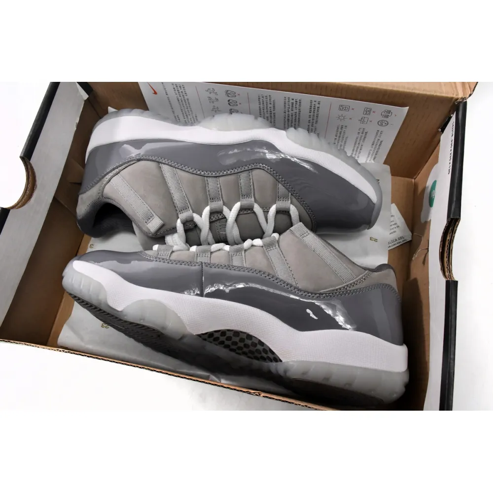 Air Jordan 11 Retro Low Cool Grey  528895-003