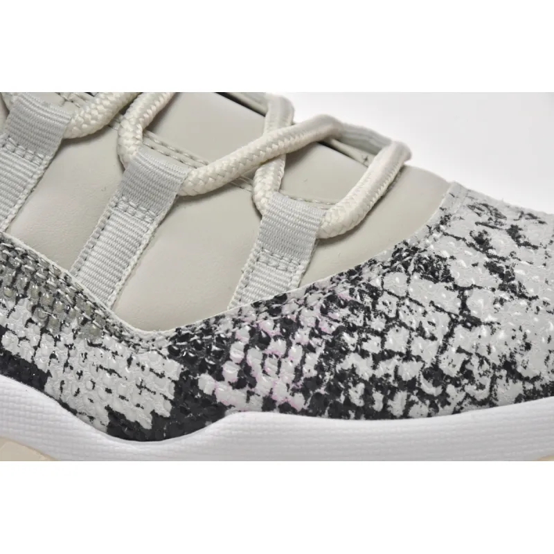 Air Jordan 11 Retro Low Snake Light Bone  CD6846-002
