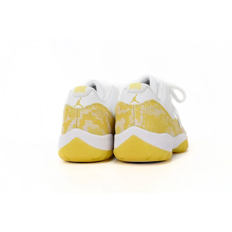 Air Jordan 11 Retro Low Yellow Snakeskin (Women's) AH7860-107