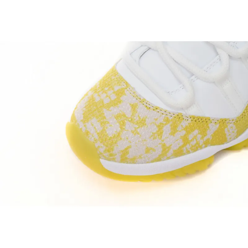 Air Jordan 11 Retro Low Yellow Snakeskin (Women's) AH7860-107