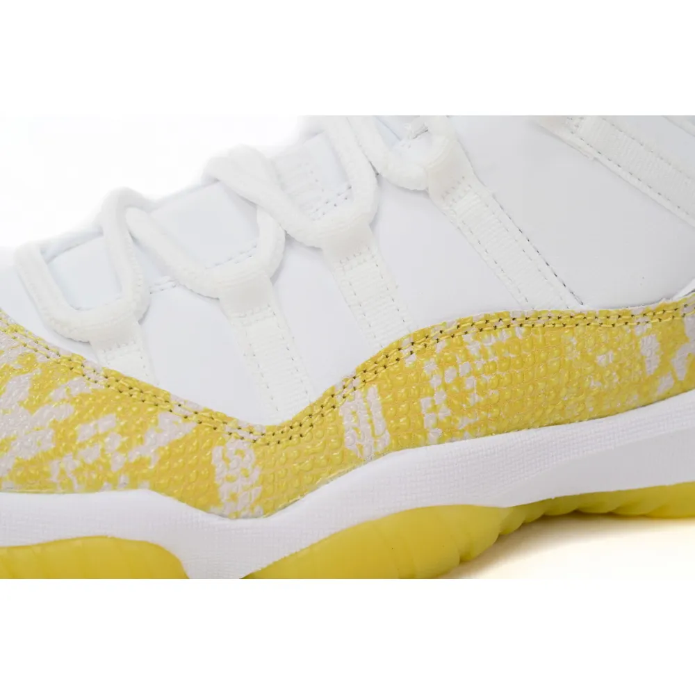 Air Jordan 11 Retro Low Yellow Snakeskin (Women's) AH7860-107
