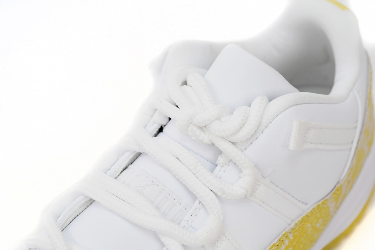 Air Jordan 11 Retro Low Yellow Snakeskin (Women