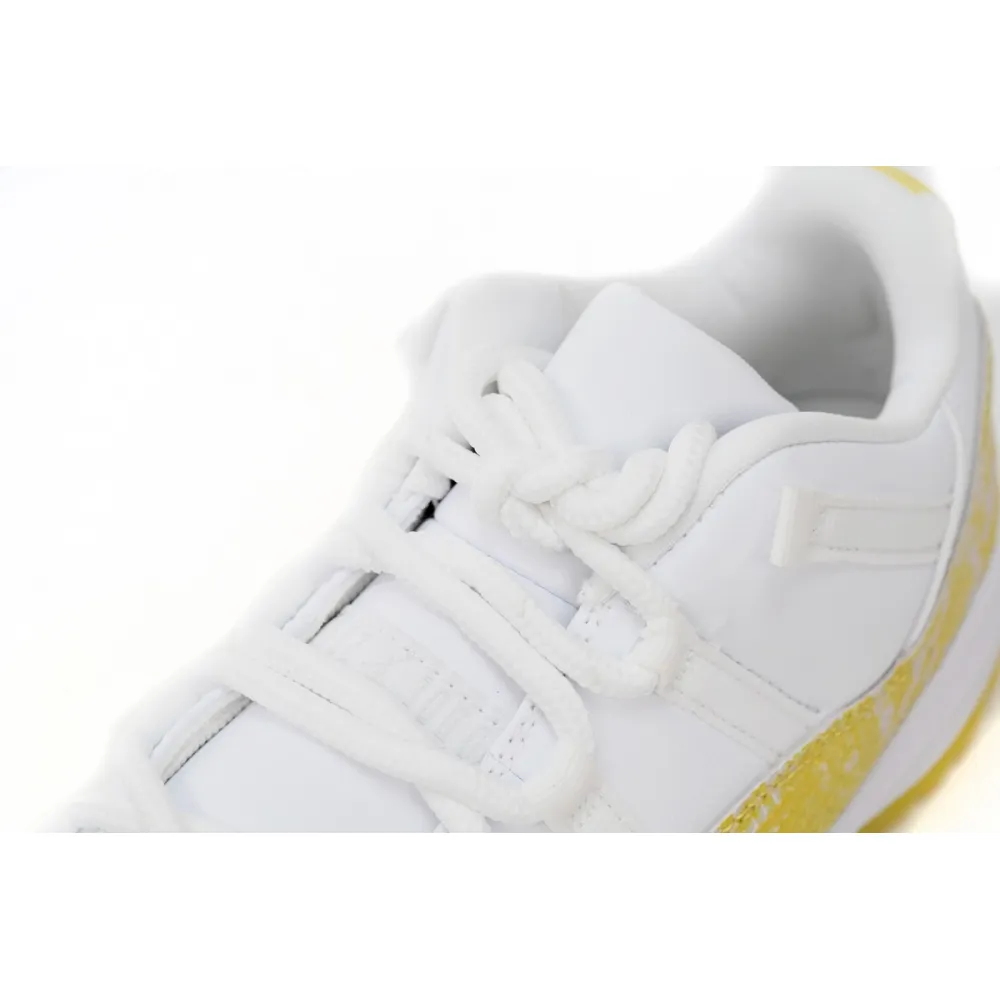 Air Jordan 11 Retro Low Yellow Snakeskin (Women's) AH7860-107