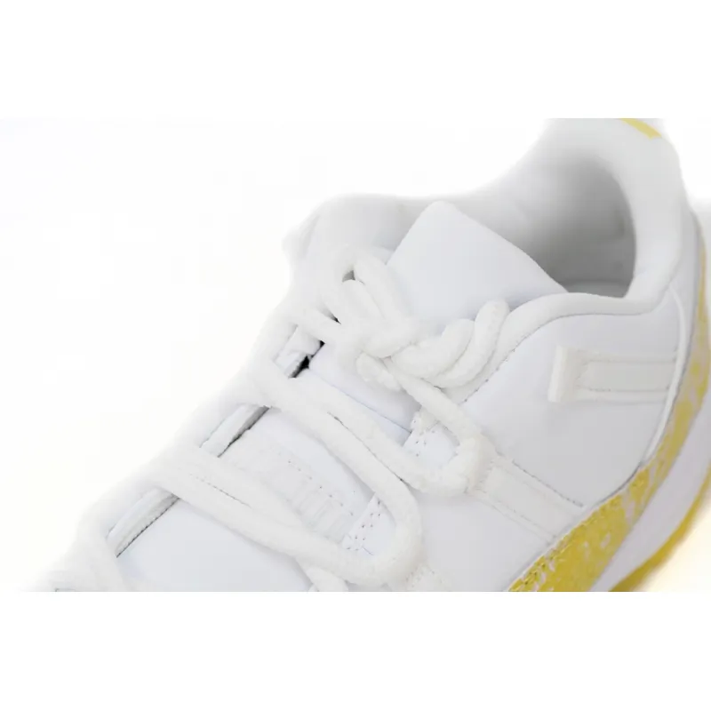 Air Jordan 11 Retro Low Yellow Snakeskin (Women's) AH7860-107