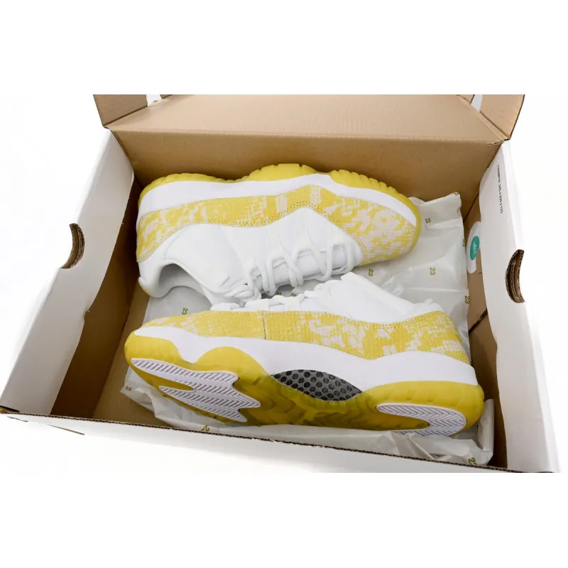 Air Jordan 11 Retro Low Yellow Snakeskin (Women's) AH7860-107