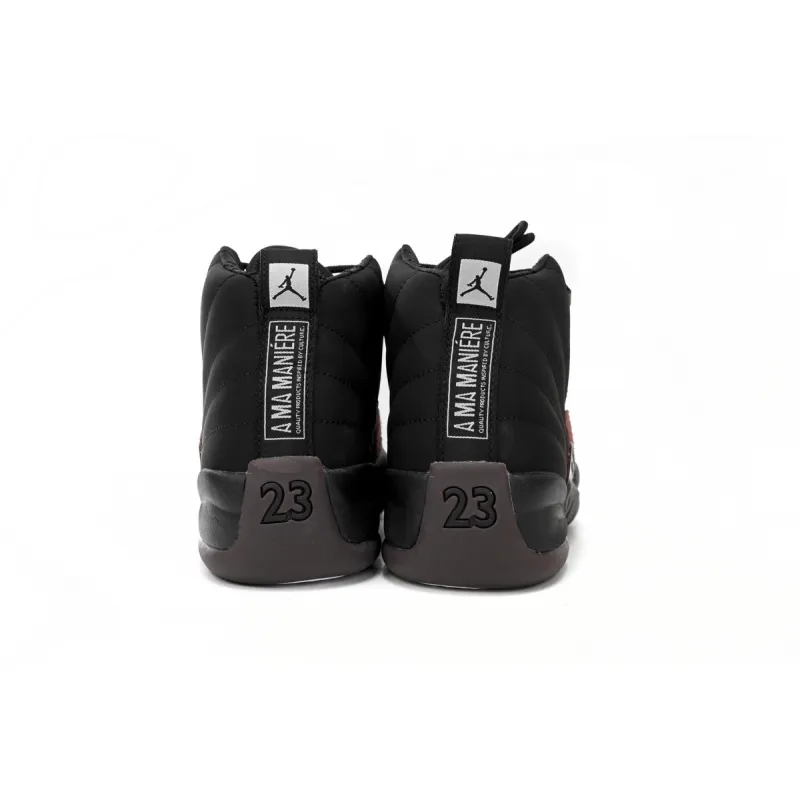 Air Jordan 12 Retro SP A Ma Maniére Black (Women's) DV6989-001